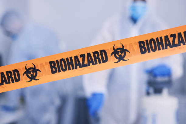 Professional Infectious Disease Decontamination technician working in Pottersville, NJ
